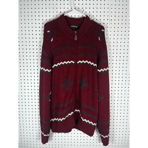 Orvis zip up sweater